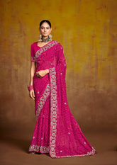 Stavan PITHA EMBROIDERY WORK Sarees